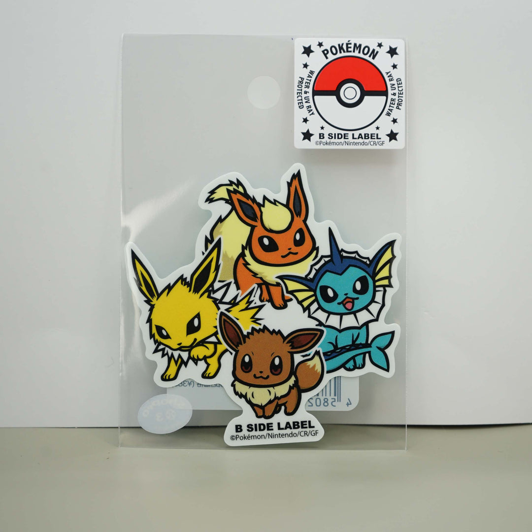 B-SIDE LABEL Pokemon Center Japan Exclusive Vinyl Stickers