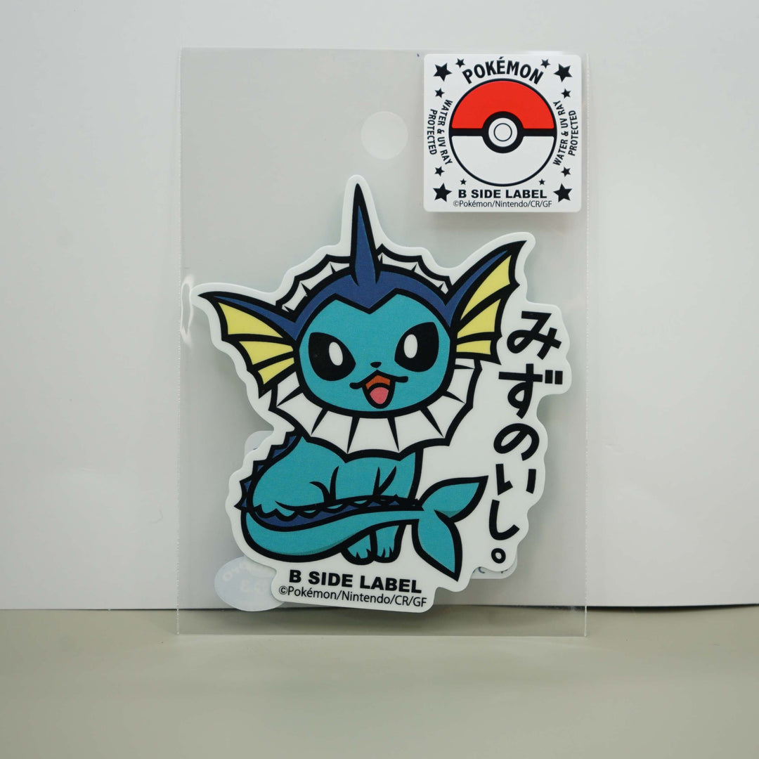 B-SIDE LABEL Pokemon Center Japan Exclusive Vinyl Stickers